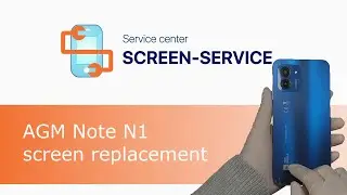 AGM Note N1 screen replacement