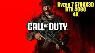 Call of Duty Modern Warfare lll RTX 4090 & Ryzen 7 5700X3D | 4K Maxed Settings | FRAME-RATE TEST