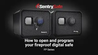 How to Open and Program a SentrySafe FP Series Digital Safe