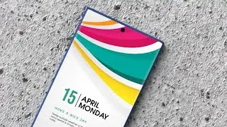 Colorful Android Home Screen Customization