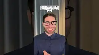 Diese EINE Person, die IMMER Jogginghosen trägt 😳| Laschakv