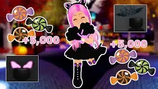 HOW TO EARN CANDY FAST IN AUTUMN TOWN!! -Royale High