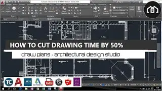 How To Cut Your Drawing Time by 50% With Modify Tools | AutoCAD | TurboCAD | How To Use CAD