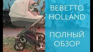 Коляска Bebetto Holland - полный обзор коляски