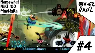 4 PLAYERS IN OVERHAUL IS CHAOS!! 🔘Patapon 3 Overhaul mode🔘