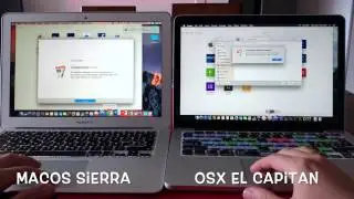 Mac OS Sierra vs OS X El Capitan speed test 4k