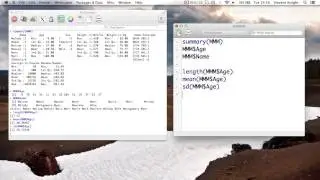 2.2 Basic statistics in R