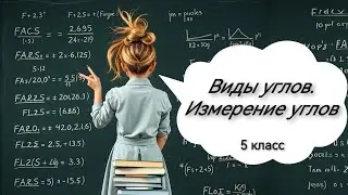 Виды углов. Измерение углов. 5 класс
