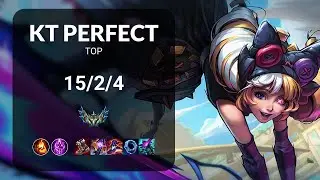 KT PerfecT Gwen vs Han Doran Olaf TOP - KR CHALLENGER Patch 14.17