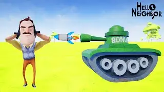 BAY WİLSON VE TANK 😱 Hello Neighbor Mod