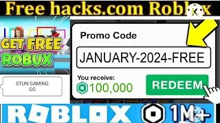 *Secret* How to get free robux in 2024 in hindi 🤑 | Get free robux promo code 2024 🤑 | stun50