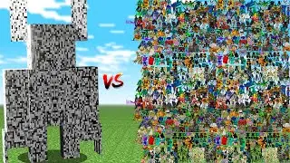 ERROR WARDEN vs 500 RANDOM MOBS!