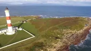 Tarbat Ness. Drone Footage.