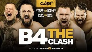 🔴 B4THECLASH: Jakub Enžl⬩Karlos Benda⬩Baba Jaga⬩Pali Hari 🔥 CLASH 14