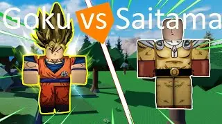 Goku Vs Saitama (Roblox animation)