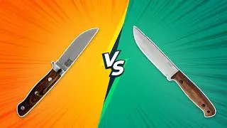 This One Cuts So Much Better! BPS CSHF vs Bark River Mountaineer II