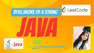 3110.Score of a String || Easy || Java || Leetcode #leetcode