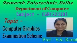 Computer Graphics Syllabus