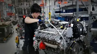 Mercedes-AMG Engine Production Process Line