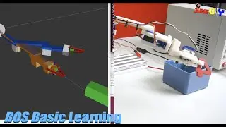 สอนระบบ ROS ด้วยหุ่นยนต์ จับวาง สิ่งของ pick and place Scara Robot - Part 1