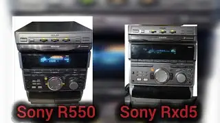 Sony R550 + Sony Rxd5 😎