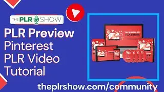 Pinterest PLR Video Course Preview
