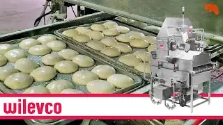 Eggwash Coating On Buns  - Traditional Spraybar vs. Wilevco SDA – Case Study
