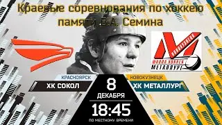 СОКОЛ (КРАСНОЯРСК)  -  МЕТАЛЛУРГ (НОВОКУЗНЕЦК)  08.12.2023 
