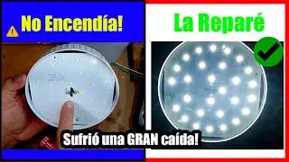 💥Cómo Reparé una Bombilla LED Grande que No Encendía Tras una Caída Fuerte | Falla por Soldadura