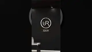 Gauri Name logo design ✨ Best logo design #shorts #corel #logo #trending #art #gauri