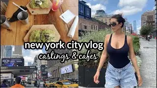 nyc vlog: first model casting & what i ate