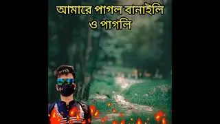 আমারে পাগল বানাইলি ও পাগলি 😭😭