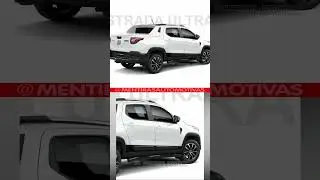 EFEITO MONTANA? Nova Fiat Strada 2024 terá motor Turbo 200!