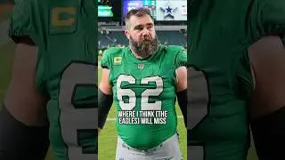 The Eagles need to figure out how to stop the blitz #eagles #nfl #football #jasonkelce