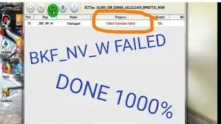 SOLVED BKF NV_W FAILED||OPERATION FAILED