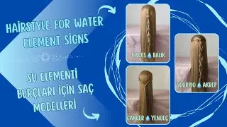 Su Elementi Burçları İçin Saç Modelleri 💧 Hairstyles for Water Sign Zodiac #hair #zodiacsigns
