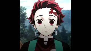 Tanjiro with dead eyes 