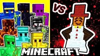 Crazy NikkoriBlizzard Vs. Extra Golems in Minecraft