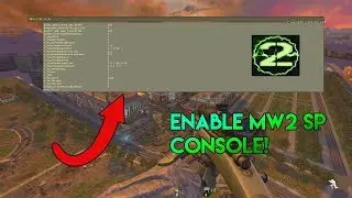 How To Enable Mw2 Singleplayer Console | Modern Warfare 2 Tutorial | Mw2 PC