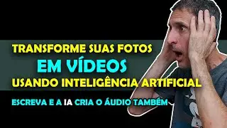 COMO ANIMAR SUAS FOTOS COM INTELIGÊNCIA ARTIFICIAL