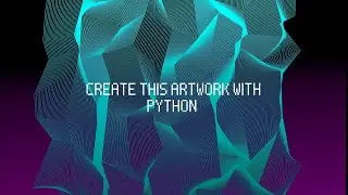Generative Art Python Tutorial 1 for Penplotter
