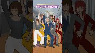 Find the Imposter 🧐 Part 2 #sakuraschoolsimulator #shorts #viralvideo #trending #video #trend #funny