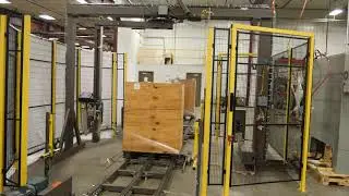 MA-ST Low Profile Chain Conveyor System - Specialty Stretch Wrapper