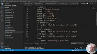 ICS3U How to Create Text-based Submenus