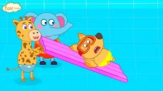 No, no, Baby Lucia! Play safe in the pool please! Wolfoo Learns Safety Tips For Kids