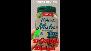 Honest Review of Splenda Allulose #bakingessentials #sugarfree #diabeticfriendly