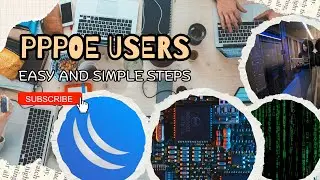 how to create pppoe users in mikrotik os router board!!!