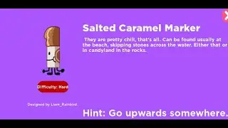 How to get Salted Caramel marker! | Roblox find the markers