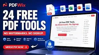 PDFWix — Merge PDF Documents, Compress & Convert Images to PDF Online Free