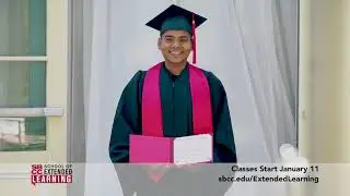 SBCC's School of Extended Learning Spring 2021 semester starts January 11. Enroll today!